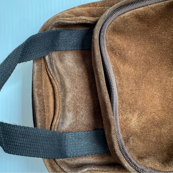 Vintage Polo Sport by Ralph Lauren Brown Suede Small Backpack main image 2